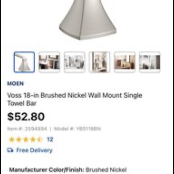 Towel bars - Picture 4 of 4